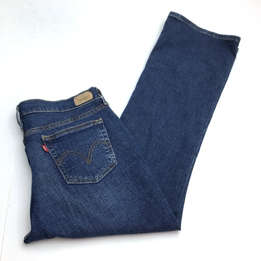 Levi's 515 Women's Jeans Boot Cut Mid Rise Stretch size 10 length 30"
